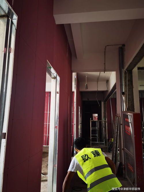 镹臻裝飾 銀川鼎龍音樂餐廳裝修項目工地實拍，匠心鑄造鼎龍木業新篇章